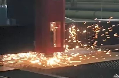 Видео FL-L2040F-8000-IPG Лазерный станок для резки листового металла