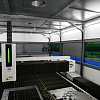 FL-L1530FH-1000-Raycus Аппарат лазерной резки для листового металла с кабинетной защитой